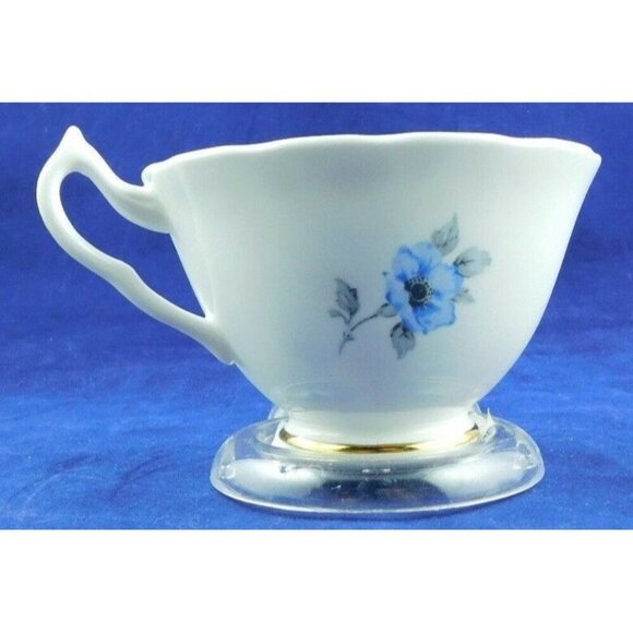Collingwoods Anemone Blue Tea Cup and Saucer - Picture 5 of 6